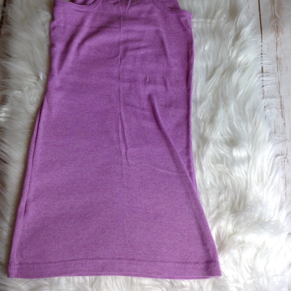 Lavender Racerback Stretch Tank Top Womens Size SM - Picture 6 of 7